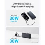 پاوربانک 20000 میلی آمپر ساعت Anker مدل Nano Power Bank 20K 30W - Image 4