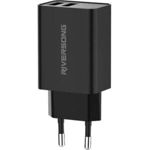 شارژر دیواری Riversong مدل SafeKub D2 AD29-EU به همراه کابل Lightning